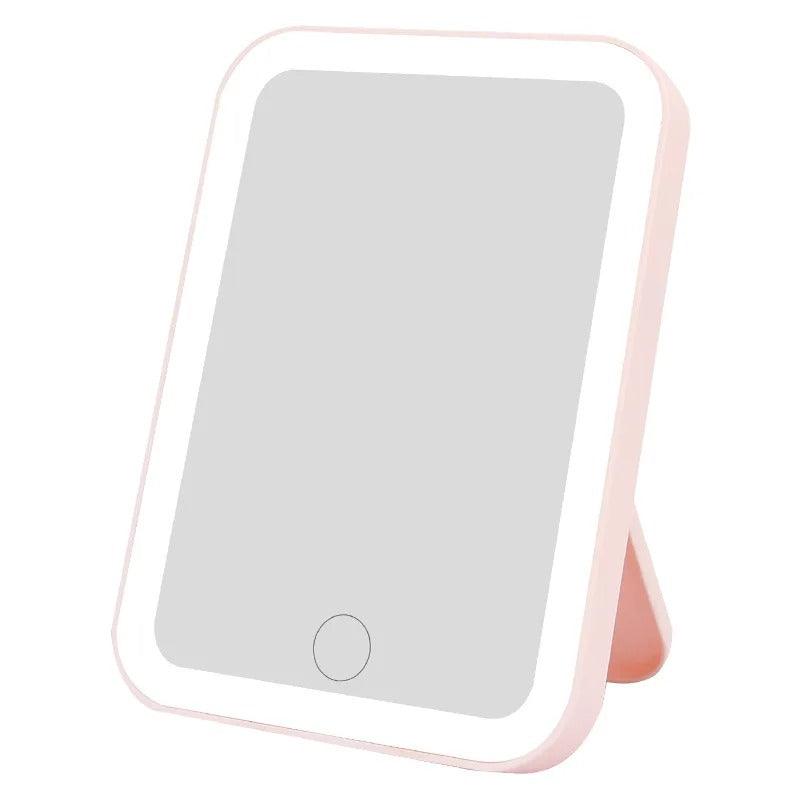 LED Vanity Mirror – USB, 3 Light Modes, Touch Control - VanityZone
